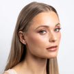 Diamonfire Baguette Zirconia Hoop Earrings