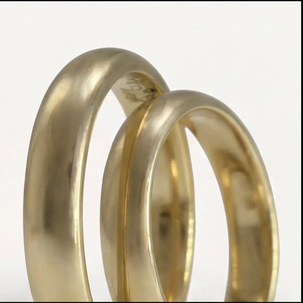 4mm Gold Wedding Band – Classic Orion – 9ct/14ct/18ct Gold