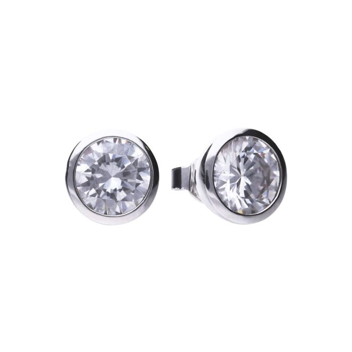 Diamonfire Brillantohrstecker mit Krappenfassung