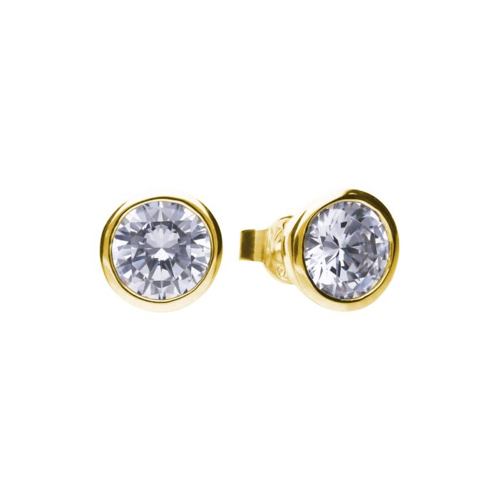 Diamonfire Brillantohrstecker mit Krappenfassung