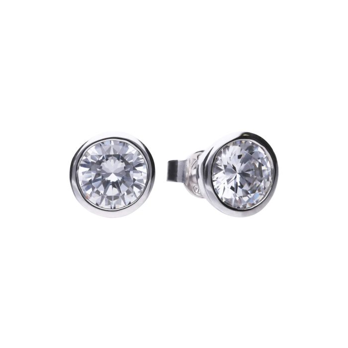 Diamonfire Brillantohrstecker mit Krappenfassung