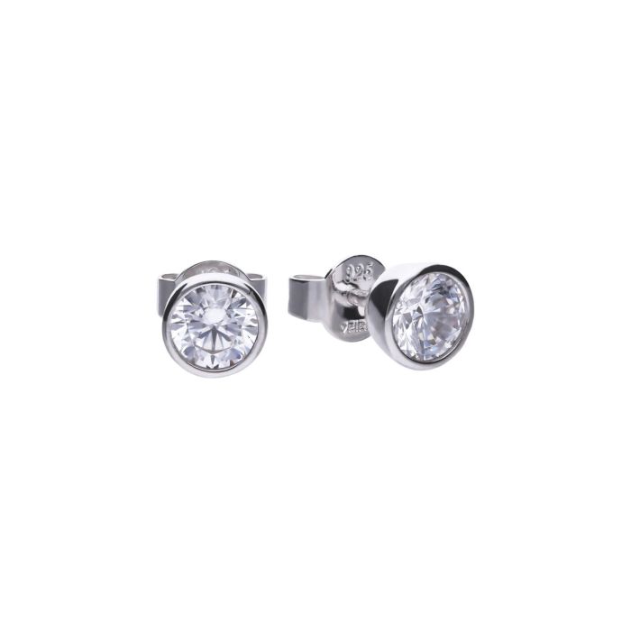 Diamonfire Brillantohrstecker mit Krappenfassung