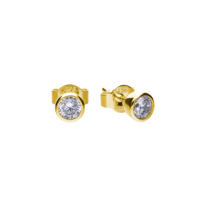 Diamonfire Brillantohrstecker mit Krappenfassung