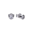 Diamonfire Brillantohrstecker mit Krappenfassung