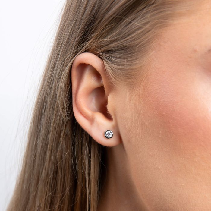 Diamonfire Brillantohrstecker mit Krappenfassung