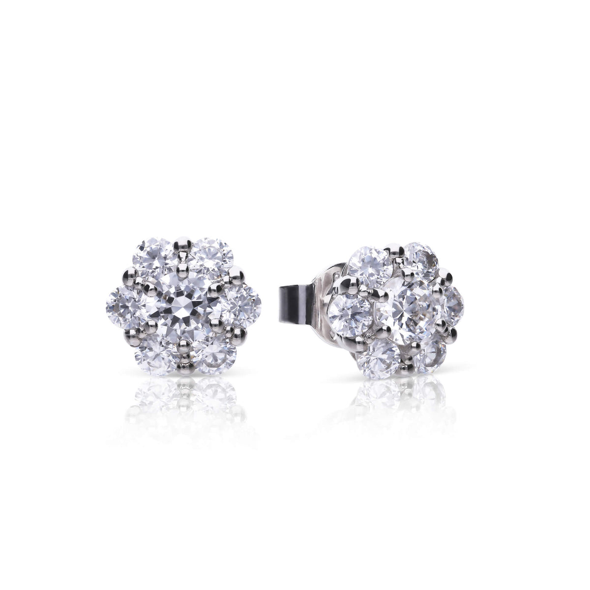 Diamonfire Blumenohrstecker