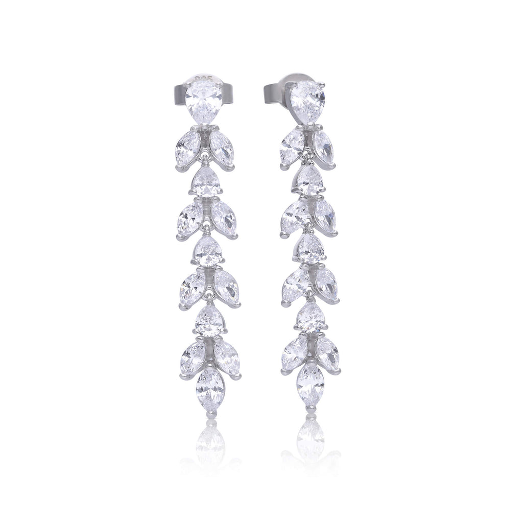 Diamonfire Vine Drop Earrings
