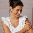 Laura Ashley Silver Plume Feather Ring