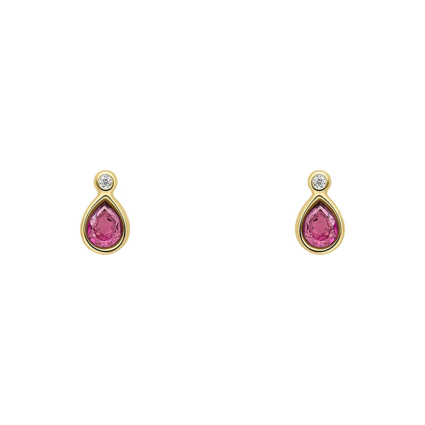 Laura Ashley Silver Thornage Flowers Stud Earrings