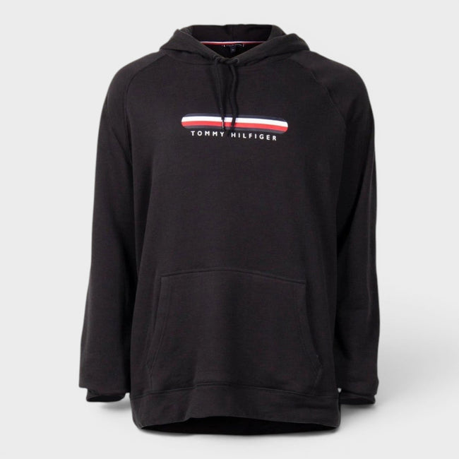 Logo Pullover Hoodie Black
