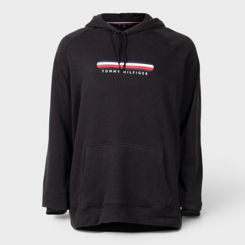 Logo Pullover Hoodie Black