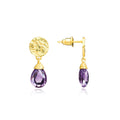 Classic Athena Kate Drop Earrings Amethyst