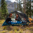 Kelty Cosmic Down 20°F (-7°C) 550-Fill Sleeping Bag - Short - Dark Blue/Pageant Blue