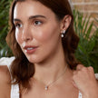 Beginnings Fresh Water Pearl and Cubic Zirconia Pendant