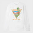 Printed Sweatshirt Tennis Club Icon White