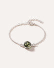 Bracciale a catena a maglie Green Amber ESSENTIALS
