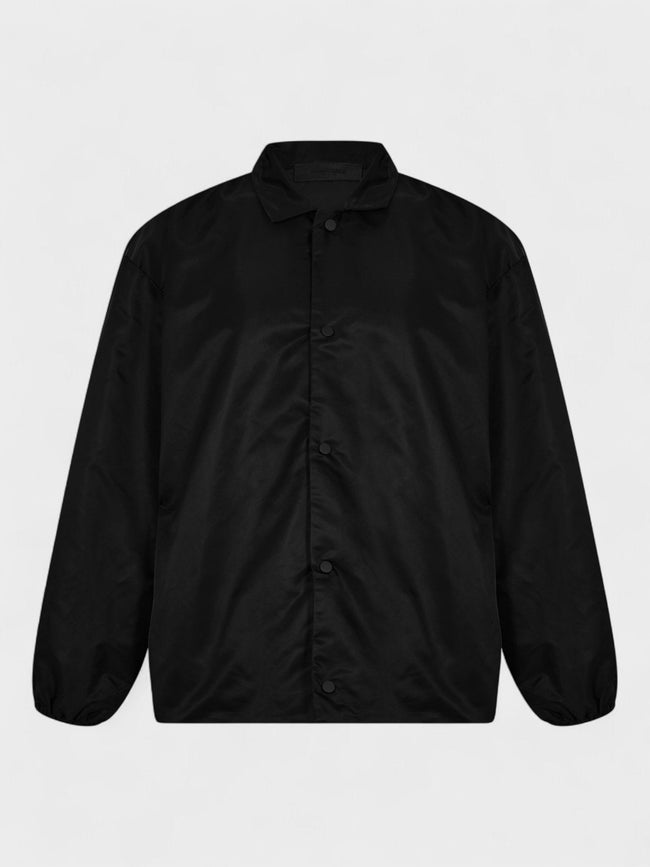 Fear Of God Essentials Coach Jacket Black