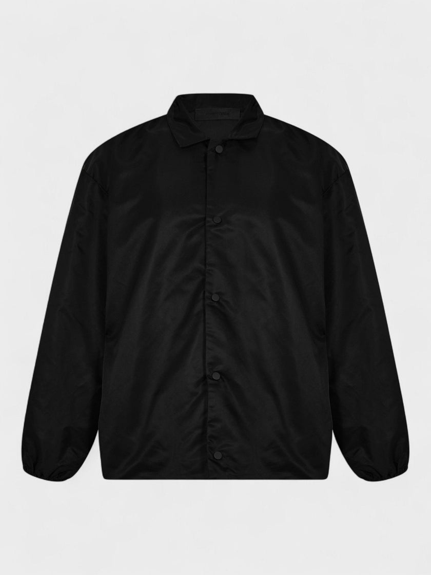 Fear Of God Essentials Coach Jacket Black