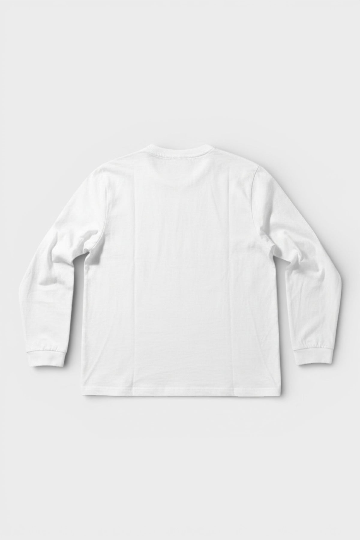 Regular Fit Long Sleeve Tee White