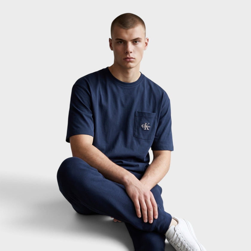 Monogram S/S Crew T-shirt Enchanted Blue