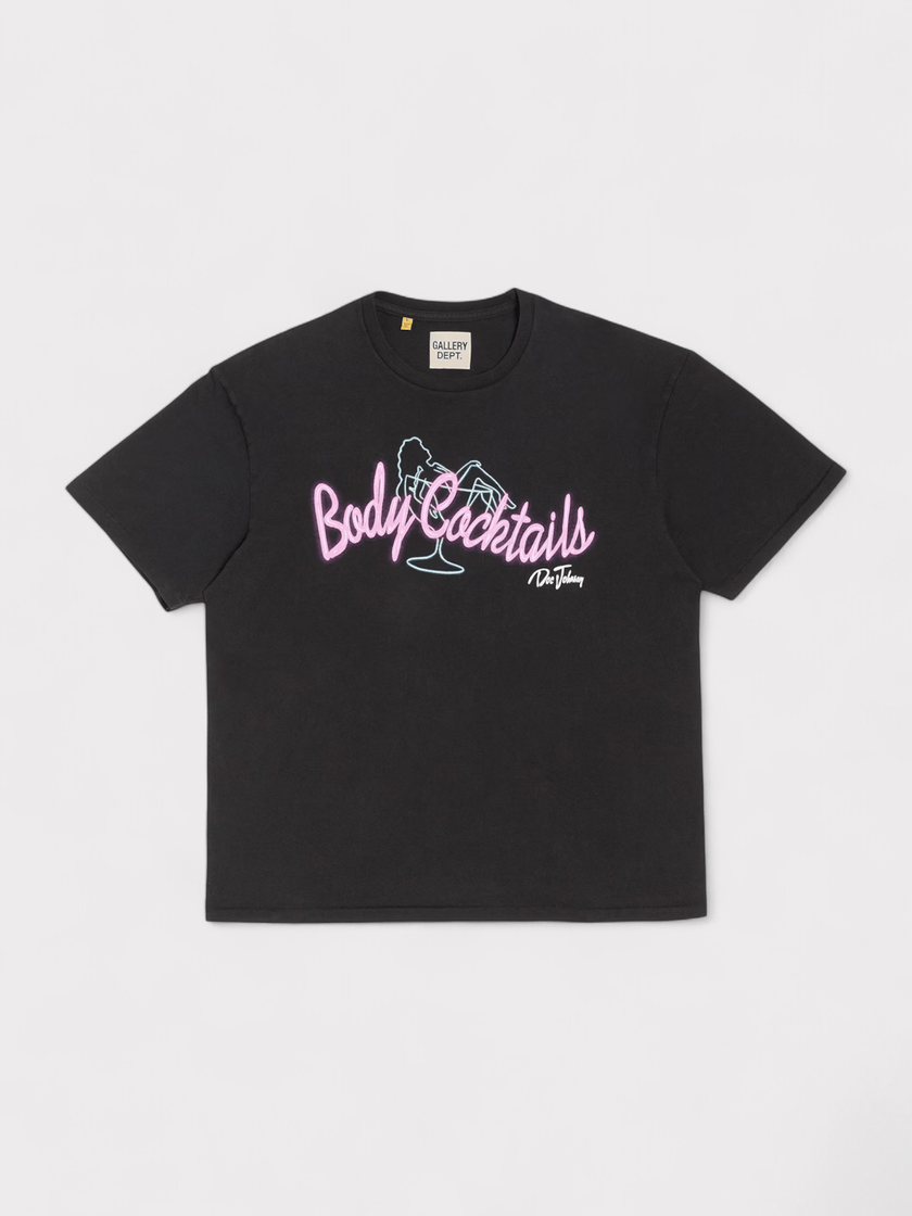 Body Cocktails Tee Black