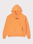 Dept Logo Hoodie Flo Orange