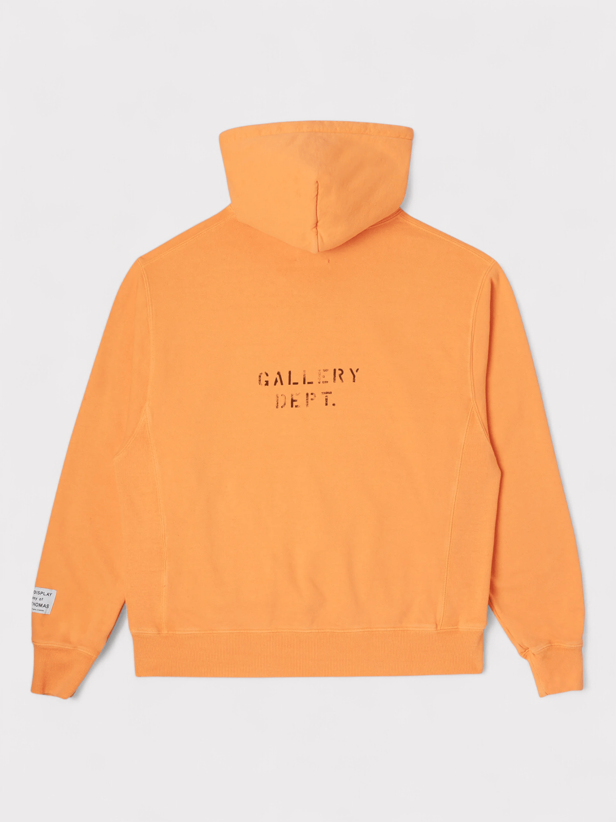 Dept Logo Hoodie Flo Orange