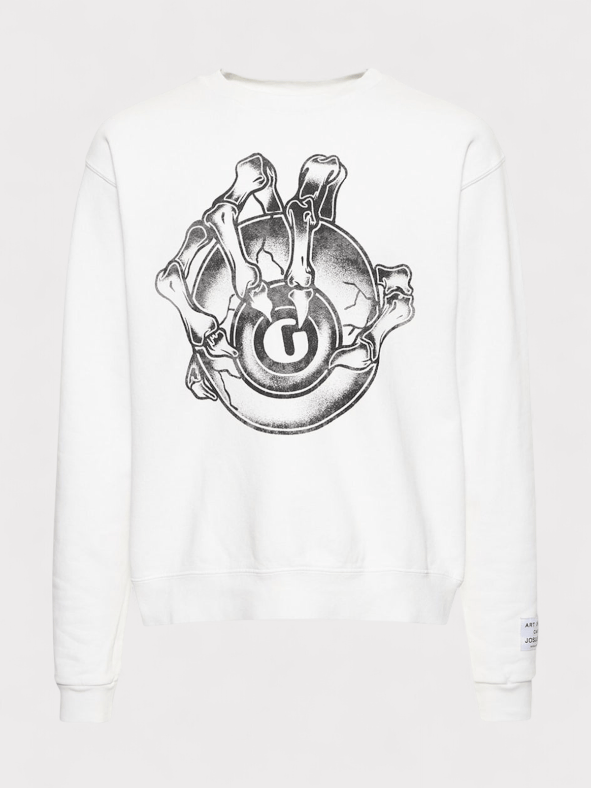 G Ball Crewneck White