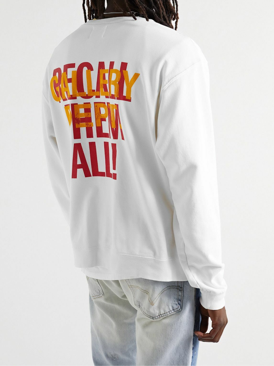 G Ball Crewneck White