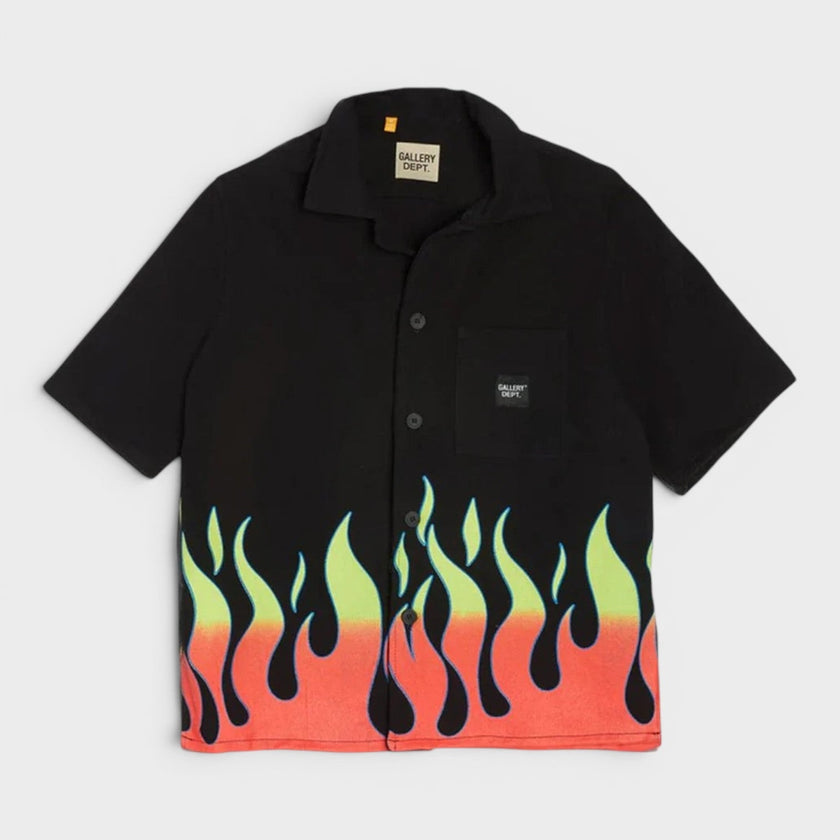 Parker Flame Shirt Flame Black