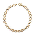 Elements Gold Circle Link Bracelet