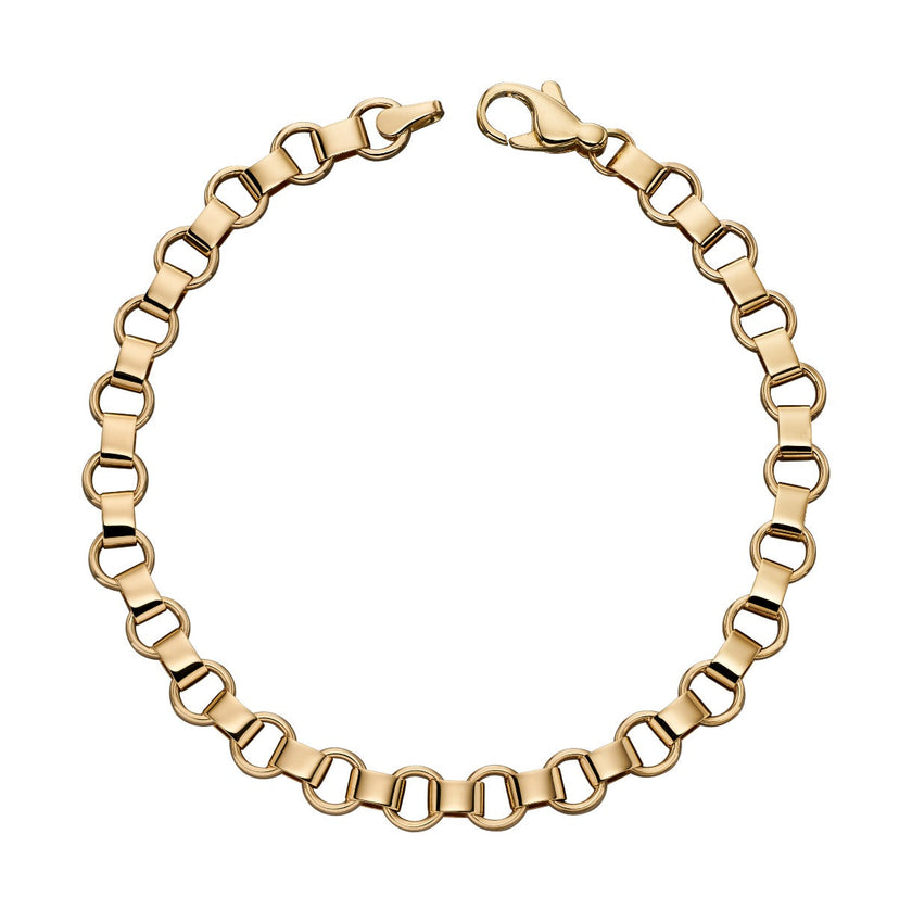 Elements Gold Circle Link Bracelet