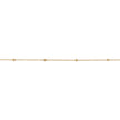 Elements Gold Fine Ball Station Bracelet