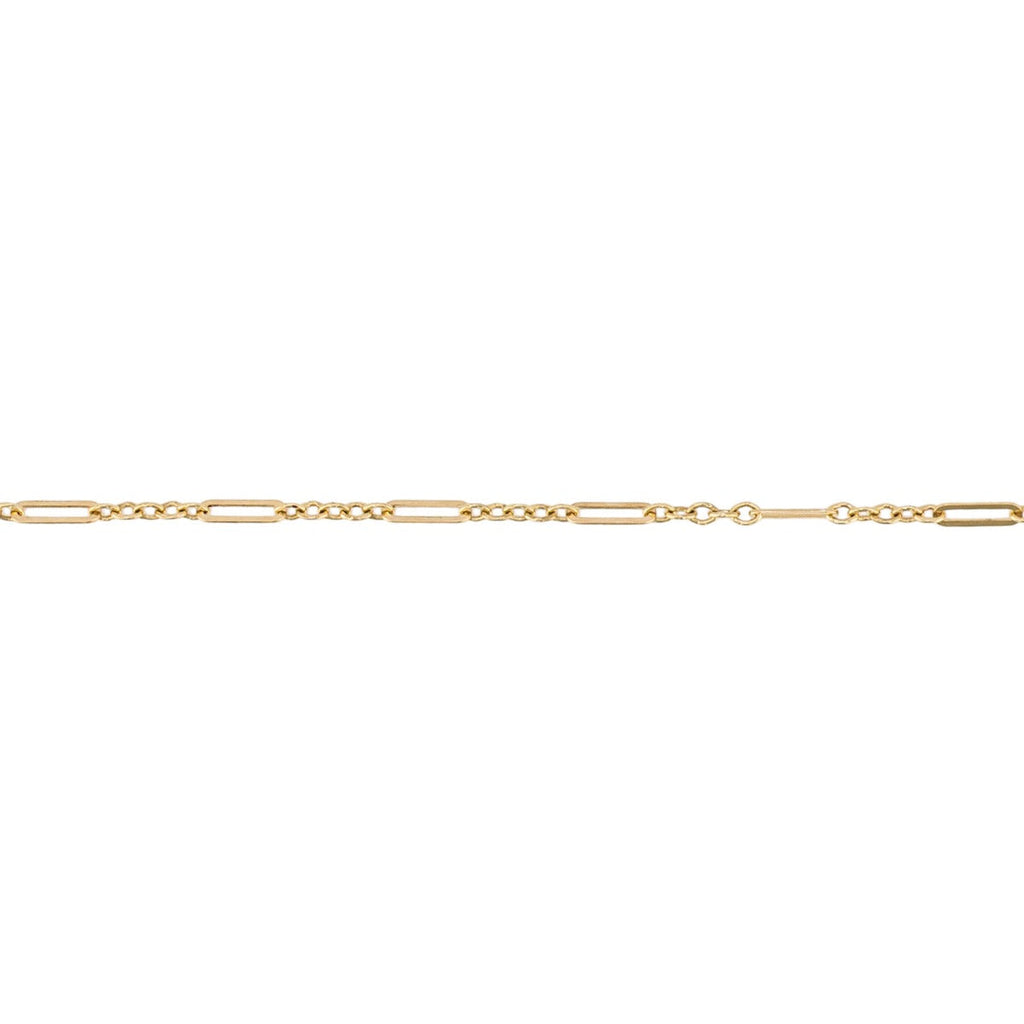 Elements Gold Mixed Length Link Bracelet
