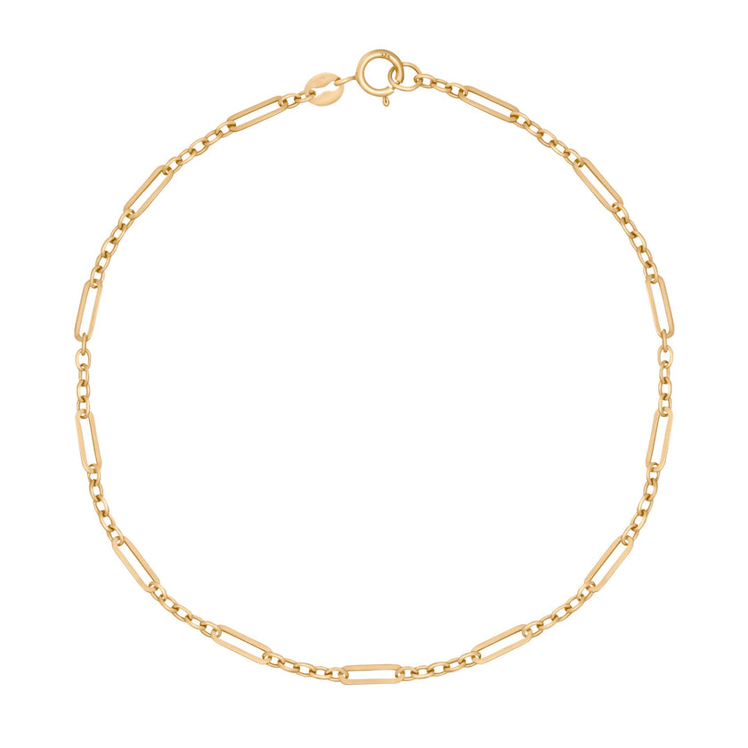 Elements Gold Armband met schakels van verschillende lengte
