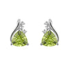 Elements Gold Trillion Semi-Precious Stud Earrings