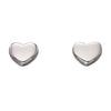 Elements Gold Small Heart Earrings