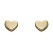 Elements Gold Small Heart Earrings