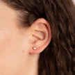 Elements Gold Small Heart Earrings