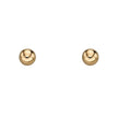 Elements Gold Ball Stud Earrings