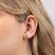 Elements Gold Ohrstecker Peridot Tropfen