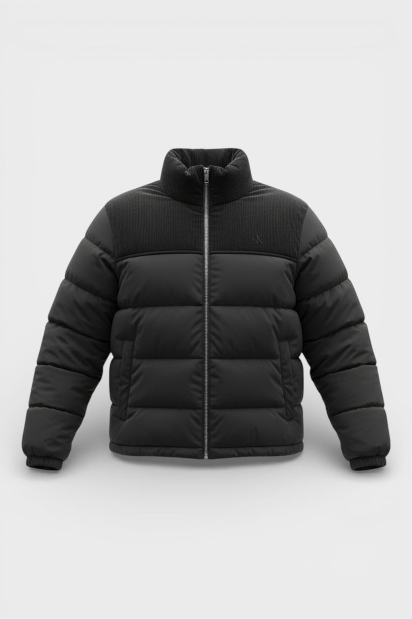 Jeans Long Sleeve Puffer Black