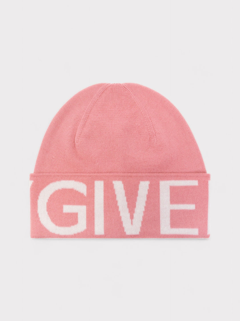 Givenchy Logo Wool Beanie Pink