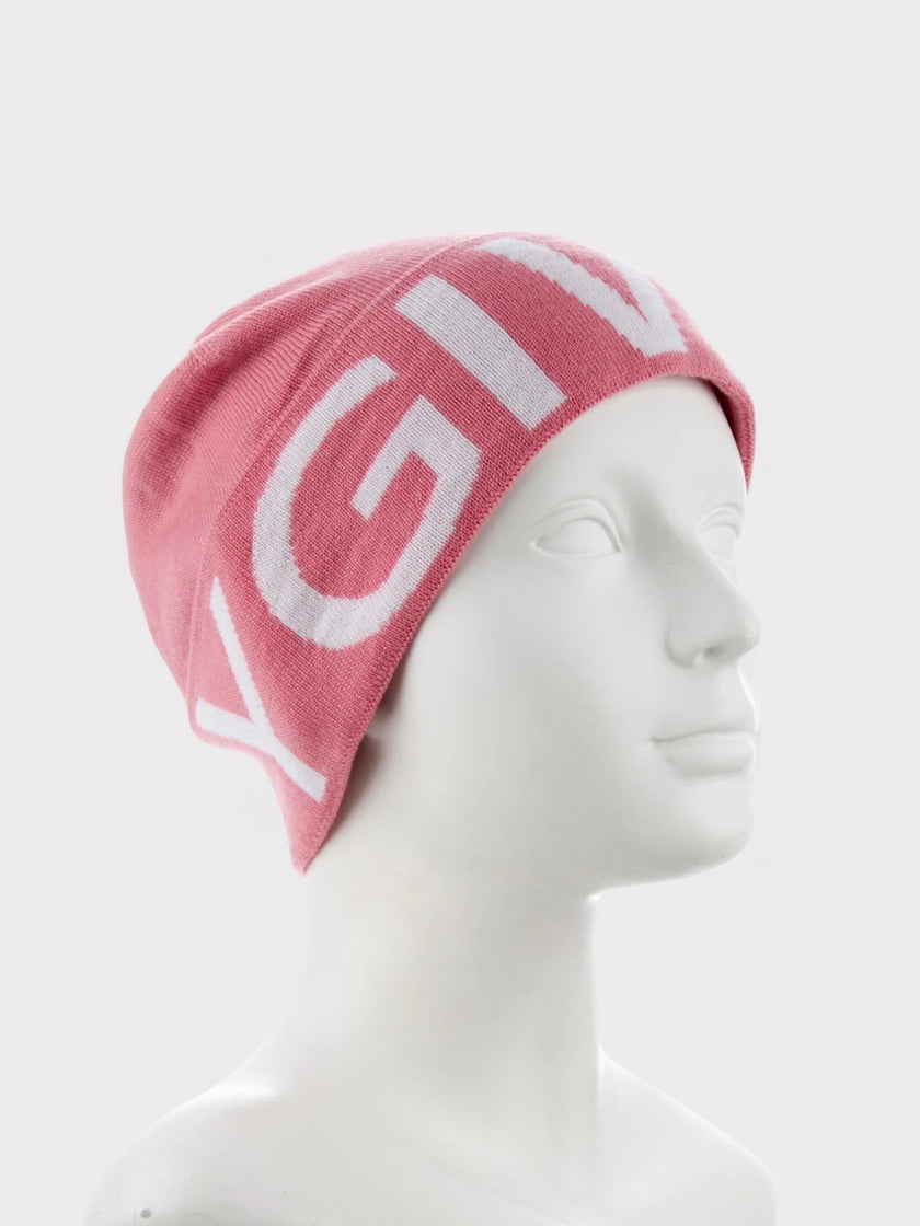 Givenchy Logo Wool Beanie Pink