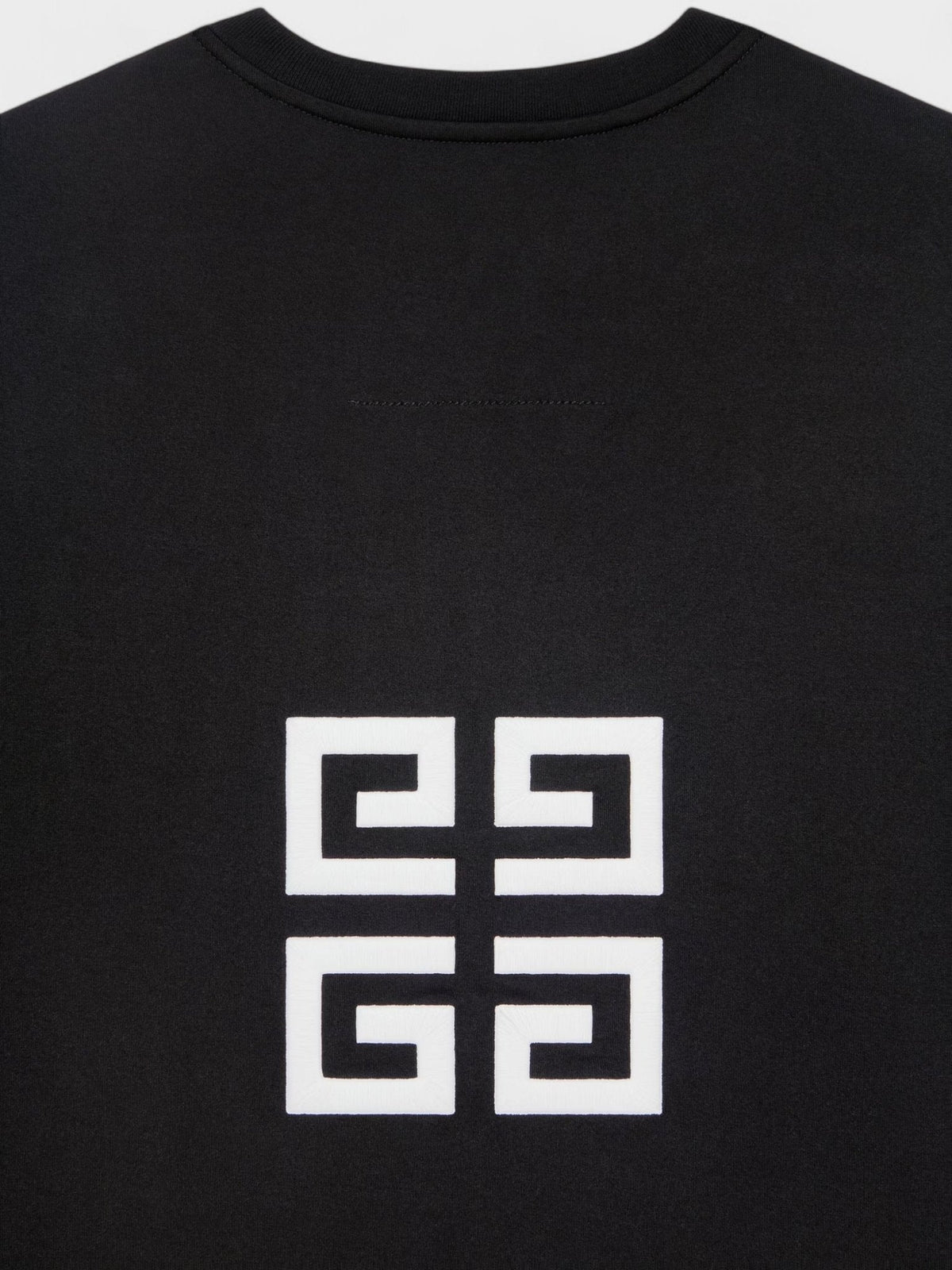 Givenchy Oversized T-Shirt Givenchy Embroidery Black