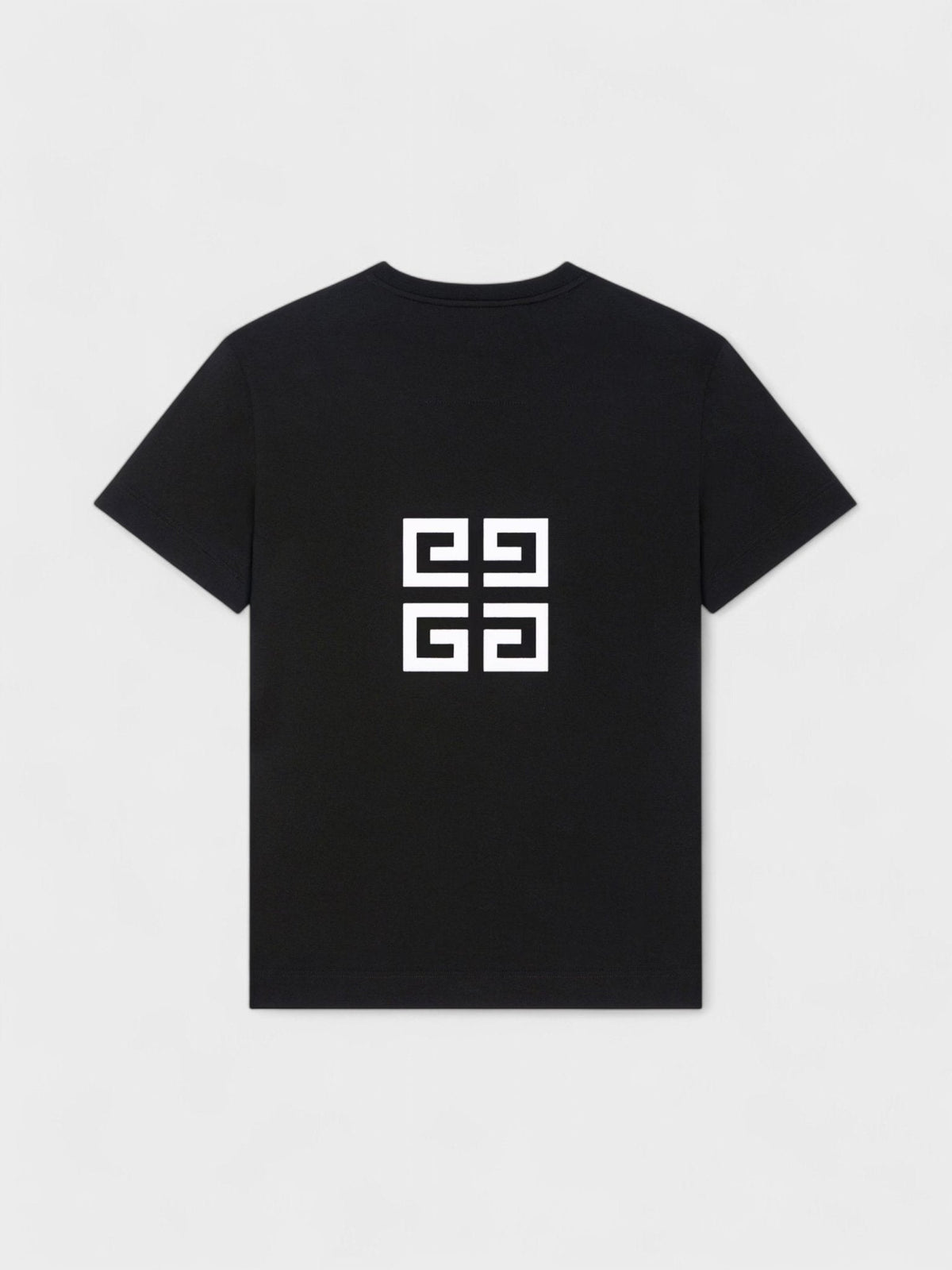 Givenchy Oversized T-Shirt Givenchy Embroidery Black