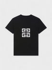 Givenchy Oversized T-Shirt Givenchy Embroidery Black