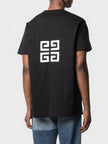 Givenchy Oversized T-Shirt Givenchy Embroidery Black
