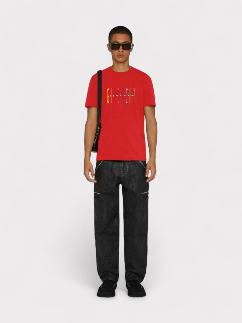 Givenchy Slim Fit T-Shirt Red