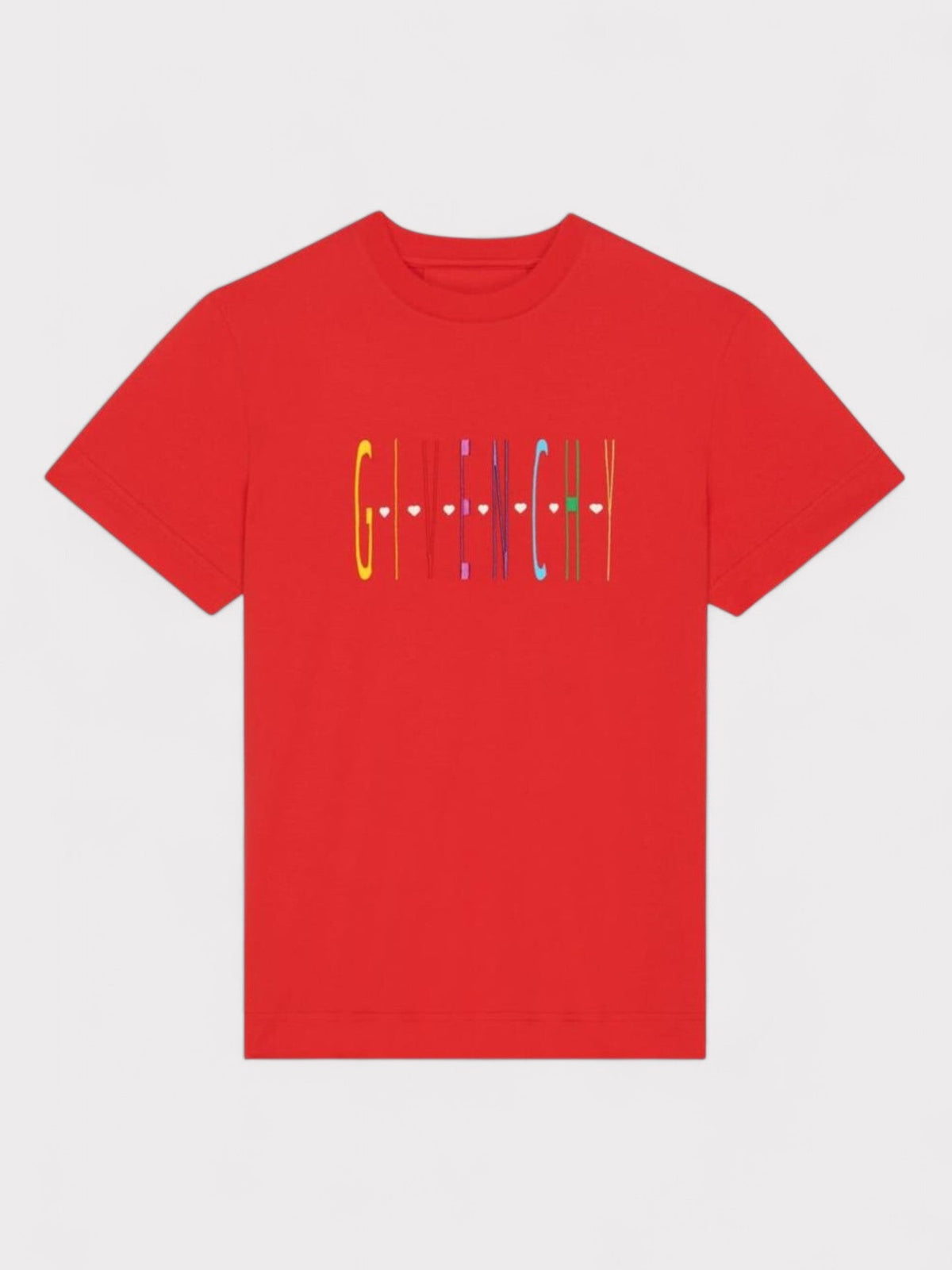 Givenchy Slim Fit T-Shirt Red